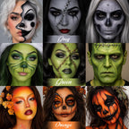 Explore the UCANBE Face Body Paint Palette, a premium import featured at Curat Cart, showcasing vibrant colors for stunning creative looks.
