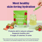 Ultima Replenisher Collagen Defense in official packaging, supports healthy skin and hydration. Available at Curat Cart.