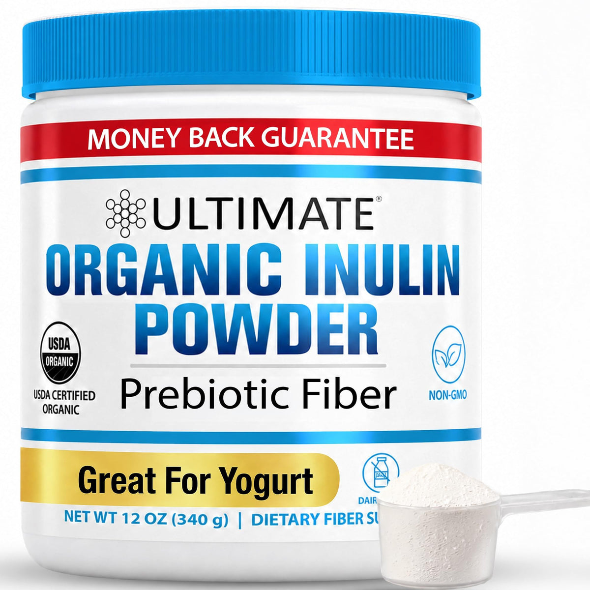 Discover Organic Inulin Powder for gut health, a premium import from Curat Cart, perfect for enhancing yogurt. Quality you can trust.