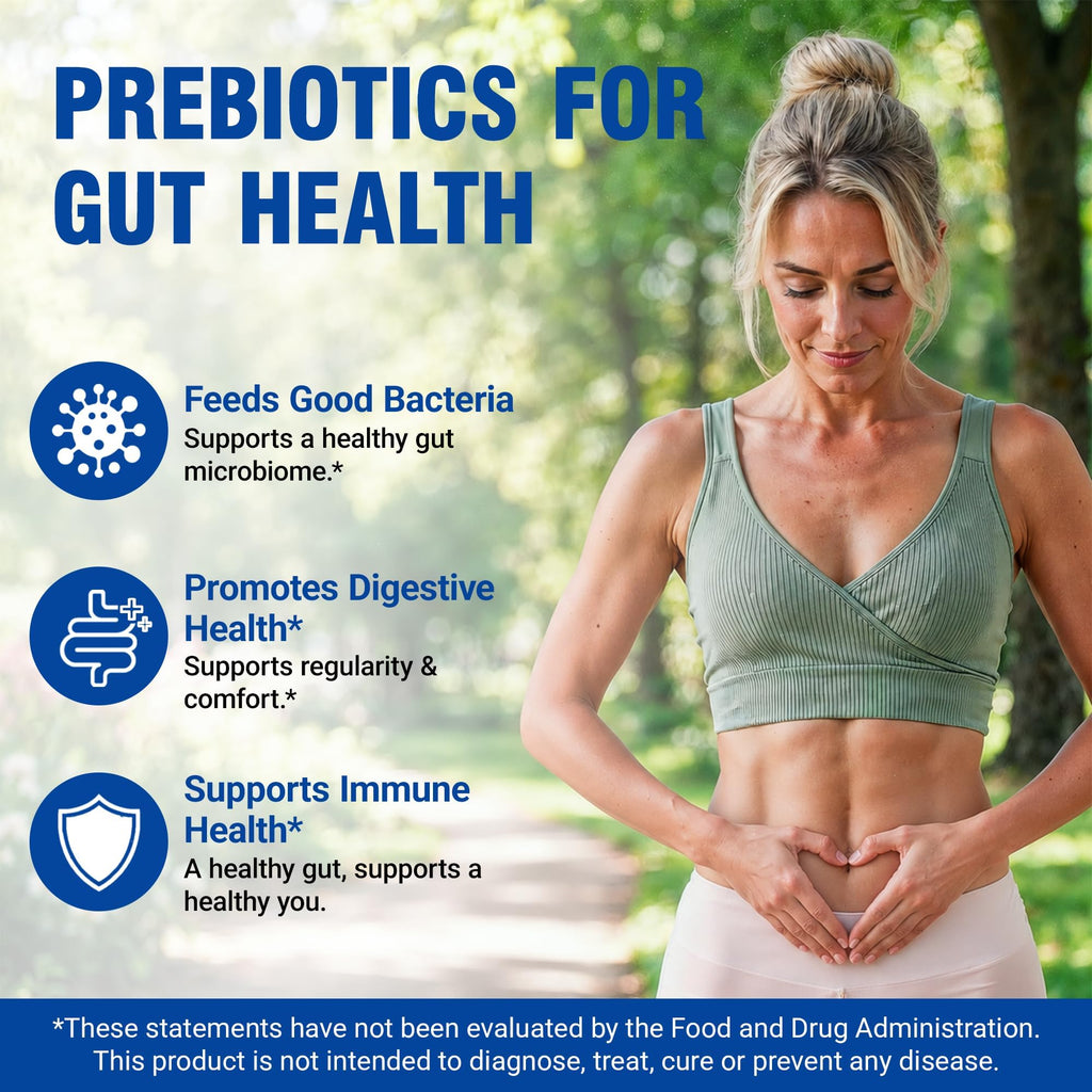 Organic Inulin Powder for Gut Health promotes digestive wellness and supports a healthy gut, available at Curat Cart.