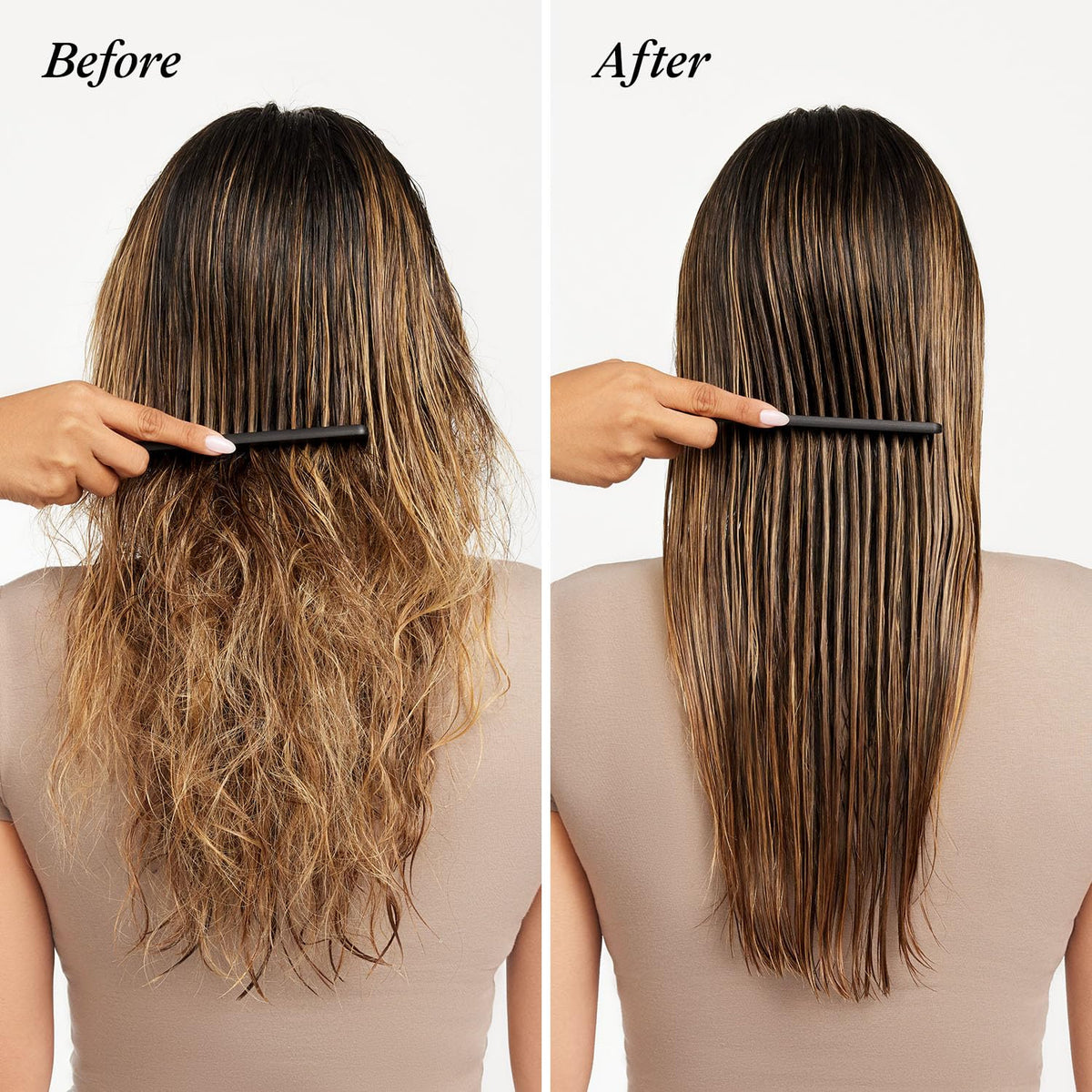 UNITE Hair 7SECONDS Detangler - Before And After Application Demonstration | Authentic Curat Cart Stock