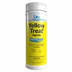 United Chemical Yellow Treat Mustard Algaecide, a premium import from Curat Cart, effectively eliminates tough algae while ensuring a chlorine balance.