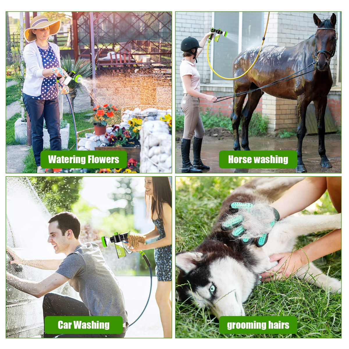 Premium imported Dog Wash Hose Attachment for efficient grooming, ideal for pets and versatile use, available at Curat Cart.