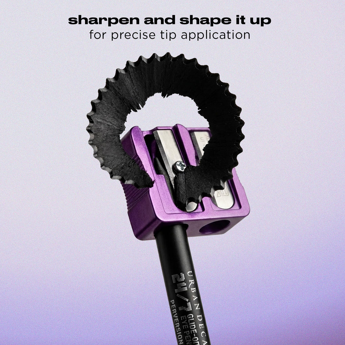 100% genuine Urban Decay 24/7 Waterproof Waterline Eyeliner with sharpener for precise tip application.