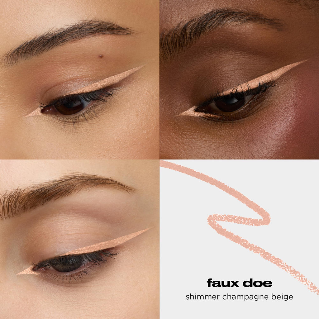 Explore Urban Decay 24/7 Waterproof Waterline Eyeliner in faux doe; a premium imported shimmer champagne beige for stunning eyes.