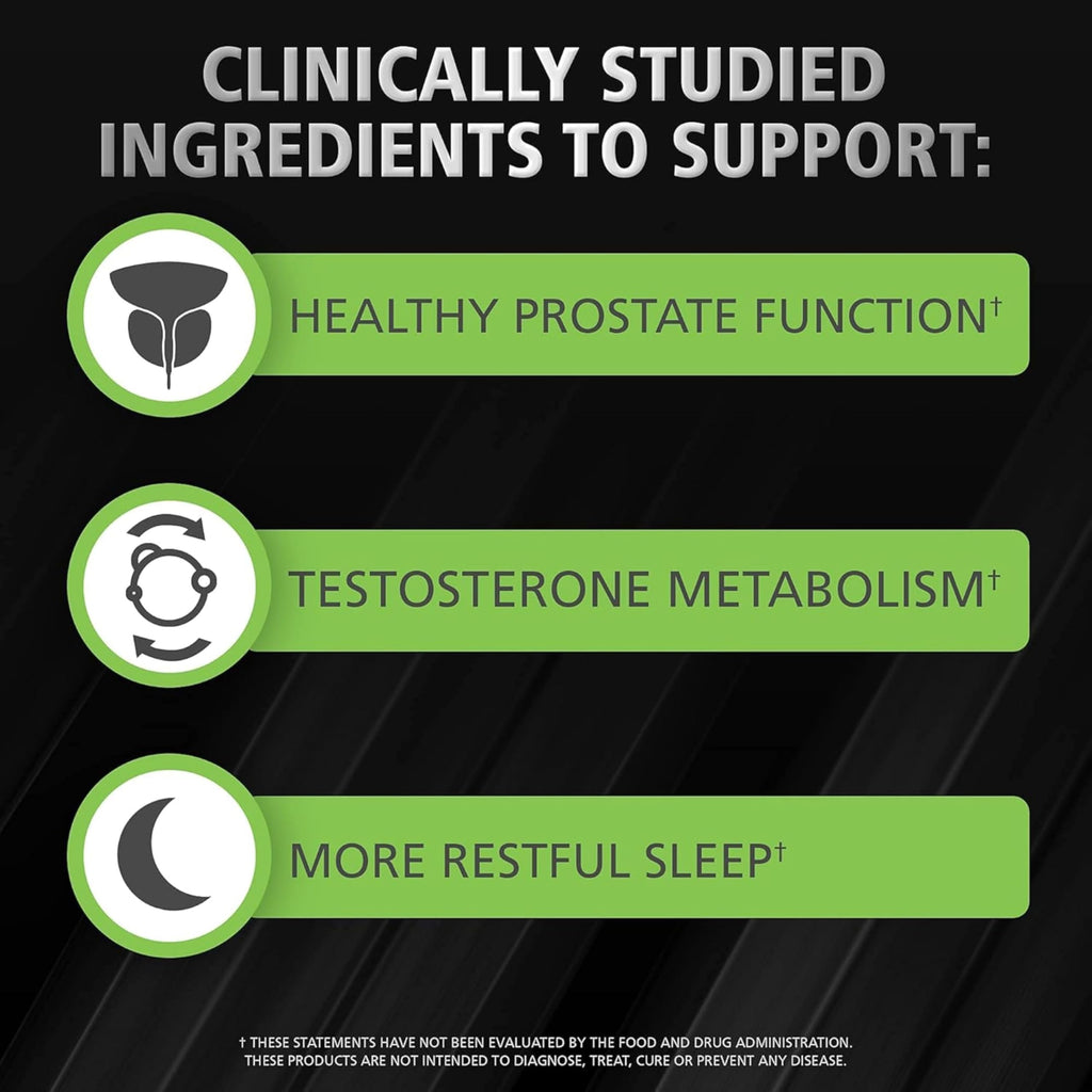 Urinozinc Prostate Plus Supplement offers clinically studied ingredients for healthy prostate function, testosterone metabolism, and restful sleep. Premium import at Curat Cart.