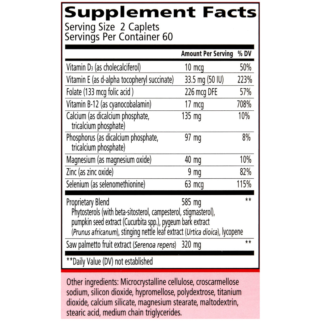 Urinozinc Prostate Plus Supplement details serving size and ingredients. Perfect for daily use, available at Curat Cart.