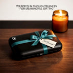 Utopia Care professional manicure set beautifully wrapped with a ribbon for thoughtful gifting. Verified by CuratCart.