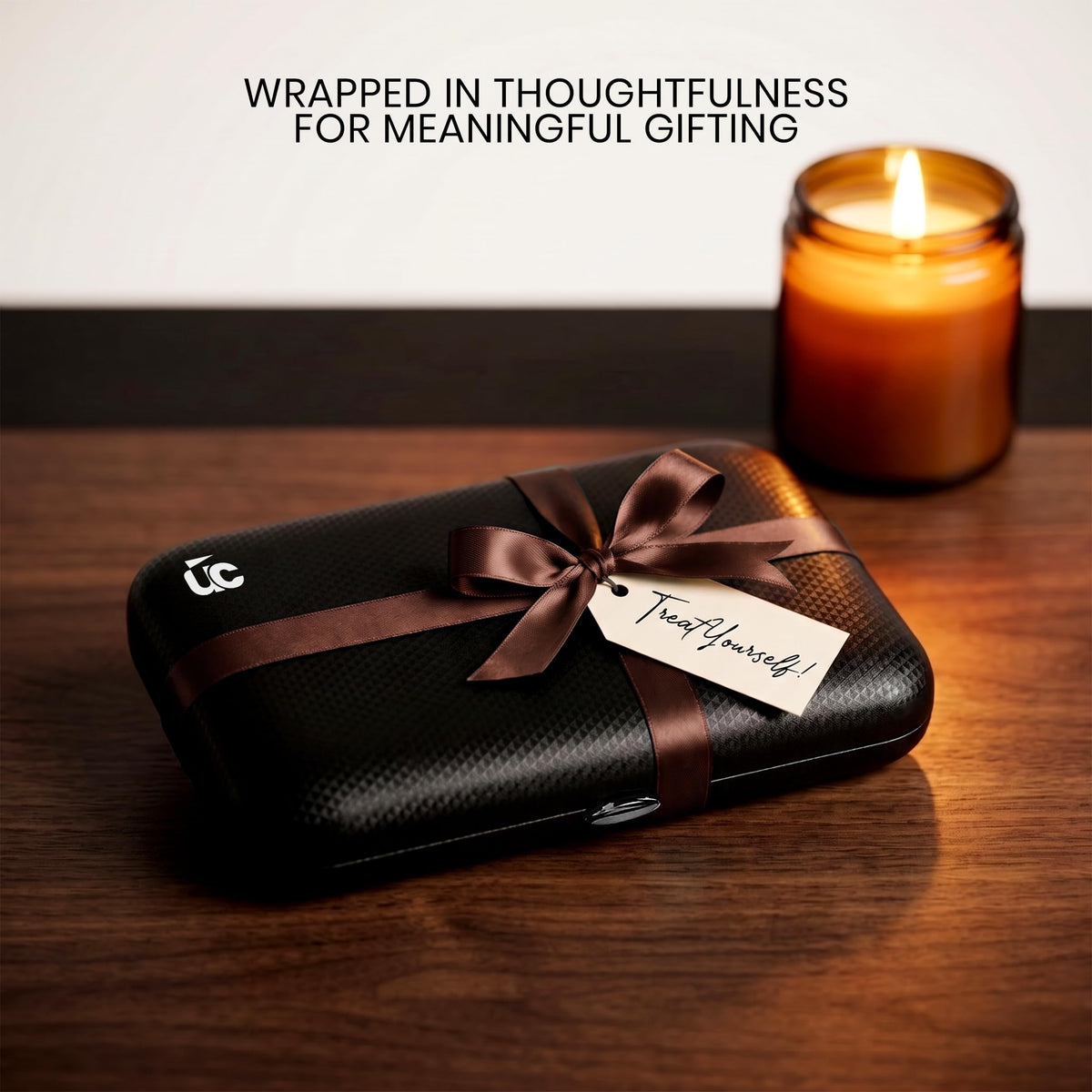 Luxurious Utopia Care manicure set, beautifully packaged in a gift box. Perfect for self-care or gifting. Verified by CuratCart.