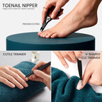 Utopia Care Manicure Set includes precision tools: toenail nipper and cuticle trimmers. Available for order online.