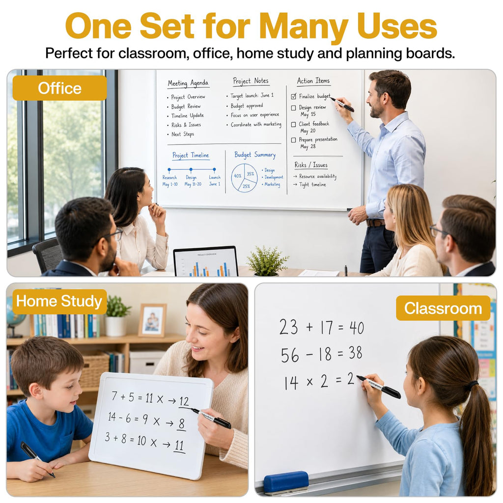 V-Opitos Fine Tip Dry Erase Markers are perfect for office and home study, ensuring 100% authenticity and available at Curat Cart.