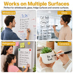 V-Opitos Fine Tip Dry Erase Markers are premium imports, ideal for whiteboards, glass, and ceramics. Available at Curat Cart.