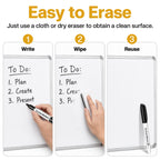V-Opitos Fine Tip Dry Erase Markers offer easy write, wipe, and reuse functionality. Perfect for daily use. Available at Curat Cart.