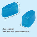 V-TOP Travel Toothbrush Head Covers, specially curated by Curat Cart, perfect for both kids and adults. Durable and compact design.