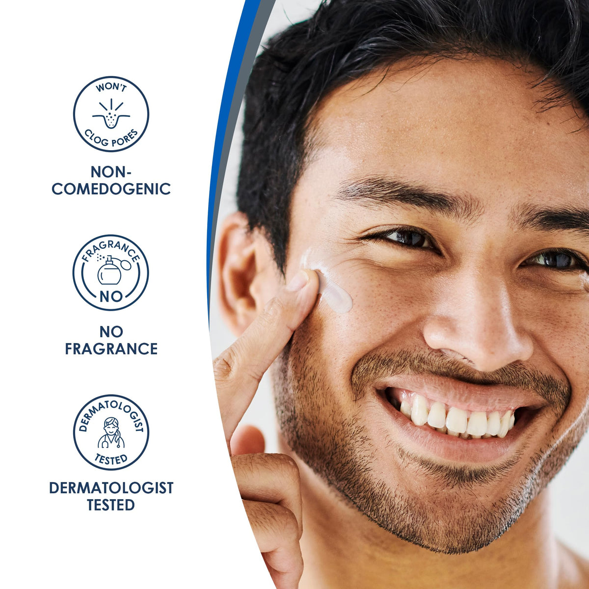 Vanicream Daily Facial Moisturizer - Front Packaging With Key Benefits | Genuine Imported Product