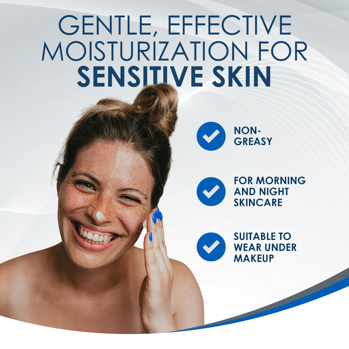 Vanicream Daily Facial Moisturizer - Front Packaging With Key Benefits | Genuine Imported Product