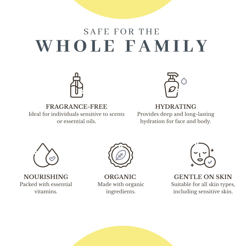 Vanman's Balm offers fragrance-free, organic hydration. Gentle for all skin types, it's packed with essential vitamins.