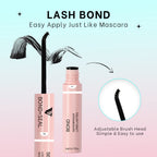 VAVALASH Lash Bond and Seal in official packaging, featuring an adjustable brush head for easy application. Available at Curat Cart.