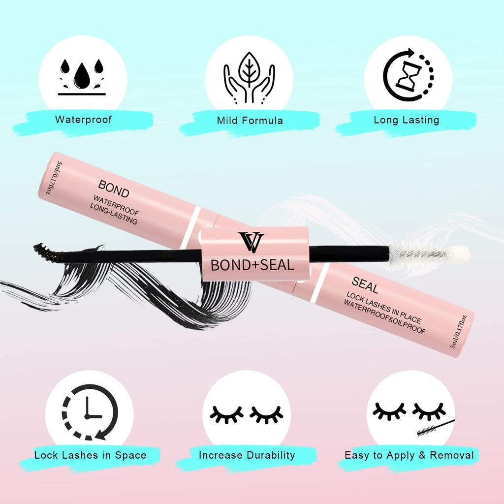 VAVALASH Lash Bond and Seal offers waterproof, long-lasting hold. Perfect for daily use, available at Curat Cart.