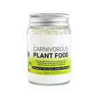 Premium imported Venus Flytrap Food Solid Gel in a clear jar, designed for carnivorous plants. Available at Curat Cart.