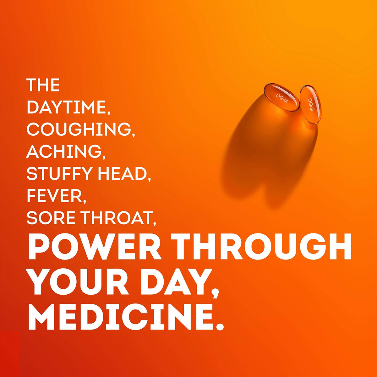 Vicks DayQuil NyQuil Severe Cold - Front Packaging With Key Benefit Callouts | Genuine Imported Product