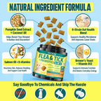 VICSOM Flea and Tick Prevention offers a natural formula with probiotics, perfect for daily use. Available at Curat Cart.