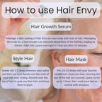 Vitality Extracts Hair Envy Serum for hair growth, 100% Authentic and available in India at Curat Cart. Nourish and revitalize hair.