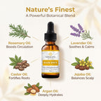 Vitality Extracts Hair Envy Serum, 100% Authentic, available at Curat Cart, enriches hair with essential oils for stronger, healthier hair.