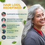 Vitalyra Biotin B-Complex Vitamins enhance hair health and immune function, specially curated by Curat Cart.