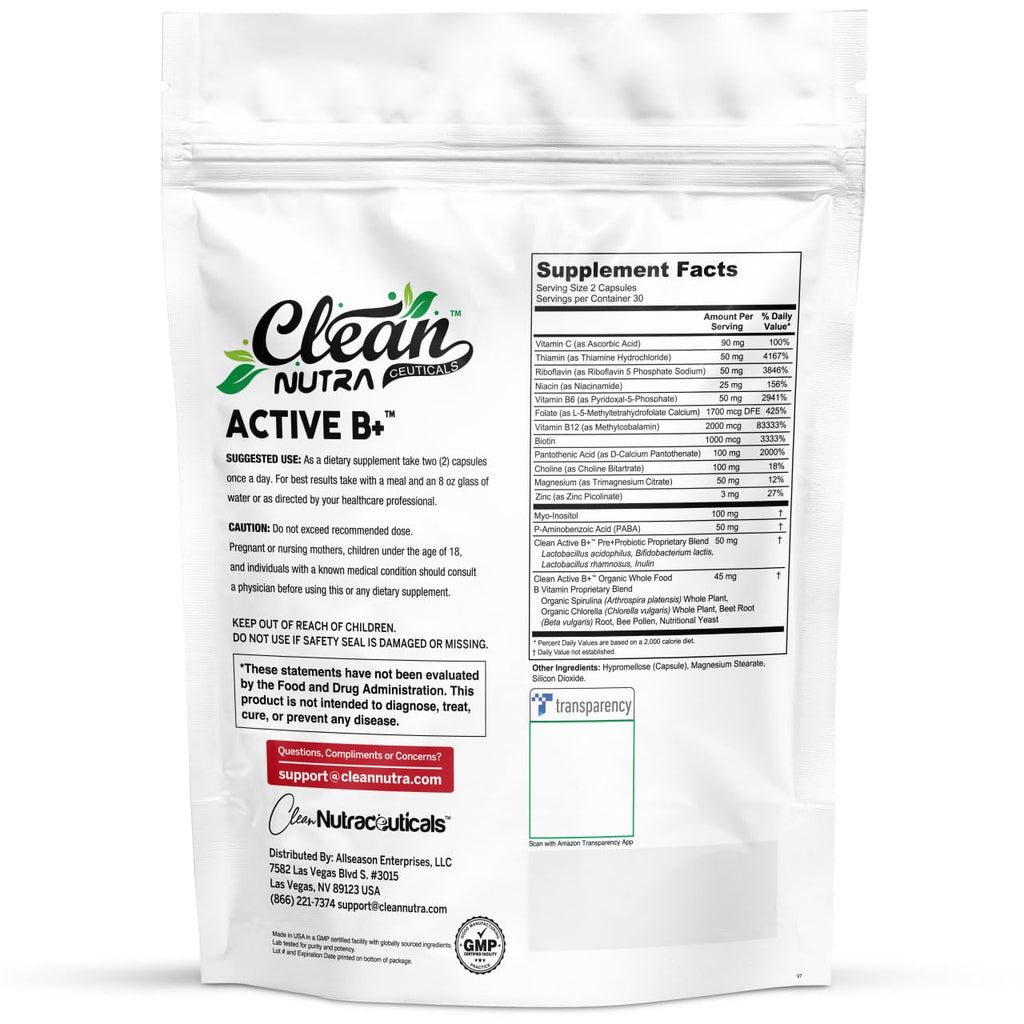 Methylated B Vitamins for Women in a resealable bag, ideal for daily use. Shop now at Curat Cart for premium health support.