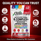 Methylated B Vitamins for Women in high-quality official packaging, offering essential nutrients for wellness, available at Curat Cart.