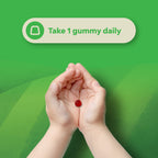 Delicious Vitamin D3 Gummies for Kids, specially curated by Curat Cart, promoting daily health for children.