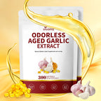 Boost your health with VivoNu Aged Garlic Extract Capsules for daily wellness, available at Curat Cart.