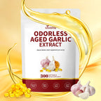 Discover VivoNu Aged Garlic Extract Capsules, a premium import offering odorless garlic benefits. Available at Curat Cart.