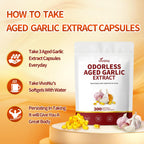 VivoNu Aged Garlic Extract Capsules, 100% Authentic, available at Curat Cart for a healthier you.