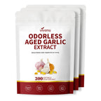 Discover VivoNu Aged Garlic Extract Capsules, a premium import from Curat Cart, featuring odorless softgels for health benefits.
