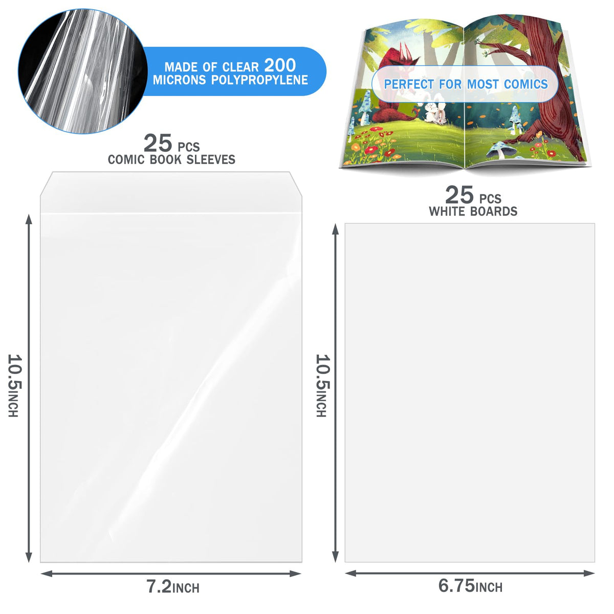 VOKOY Comic Book Bags and Boards offer 100% authentic protection for your comics. Available in India at Curat Cart.