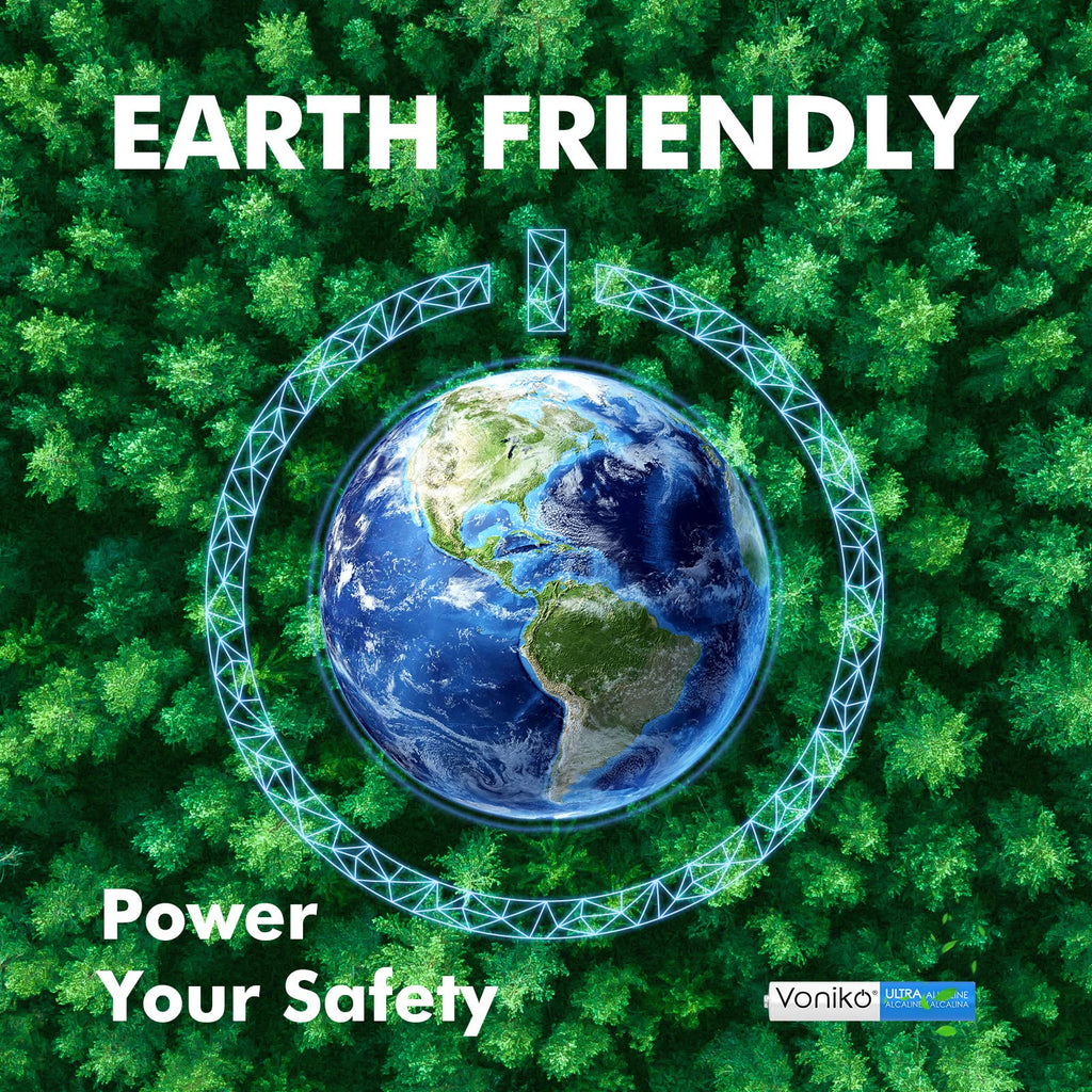 Voniko Premium Grade AAAA Batteries ensure earth-friendly power solutions. Upgrade your safety with sustainable options at Curat Cart.