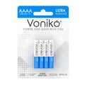 Voniko Premium Grade AAAA Batteries, imported ultra alkaline, offering long-lasting power. Available at Curat Cart.