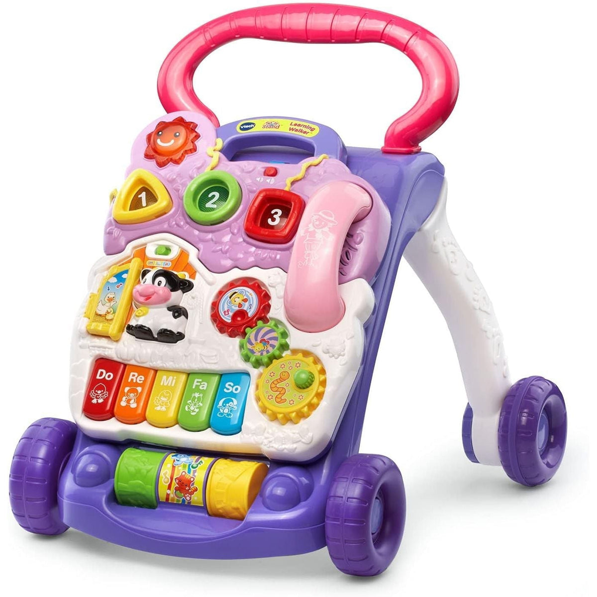 VTech Sit-to-Stand Learning Walker - Front Packaging With Key Benefits | Genuine Imported Product
