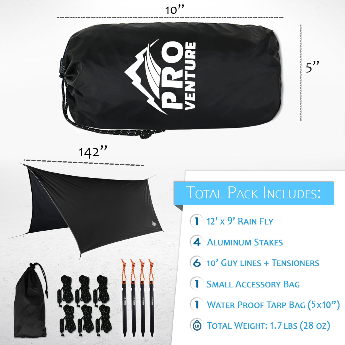 Premium waterproof hammock rain fly from Curat Cart, 100% authentic, ideal for outdoor adventures. Available in India.
