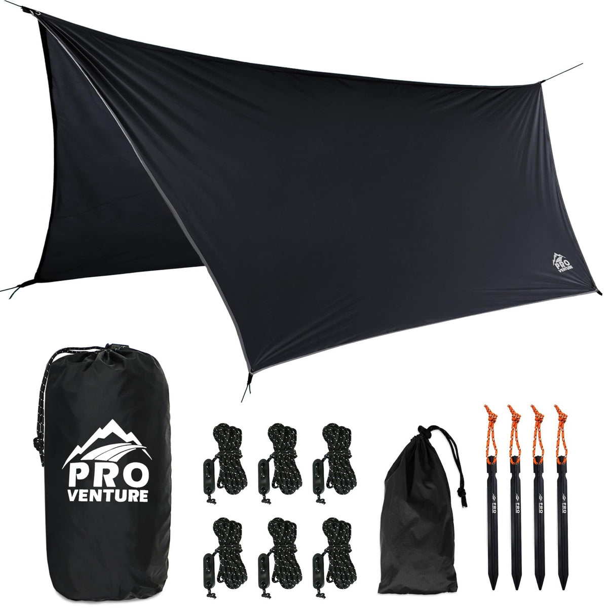 Premium imported waterproof hammock rain fly from Curat Cart, ideal for outdoor adventures and protection against rain.