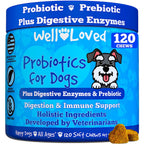 Well Loved Probiotics for Dogs offers premium imported digestive support with holistic ingredients. Available at Curat Cart.