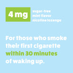 Wellness Basics Nicotine Lozenge offers a sugar-free mint flavor, ideal for those looking to quit smoking. Available at Curat Cart.