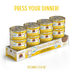 Weruva Classic Cat Paté Chicken in 12 can pack, 100% Authentic, available in India at Curat Cart. Premium quality for your cat.