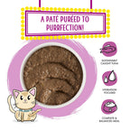 Weruva Wet Cat Food Tuna Salmon in high-quality packaging offers a complete and balanced meal, available at Curat Cart.