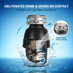 WETQUEEN Garbage Disposal Cleaner obliterates grime and odors, ensuring a like-new condition. 100% Authentic, available at Curat Cart.