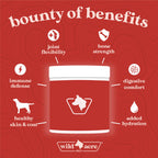 Discover Wild Acre Beef Bone Broth, specially curated by Curat Cart, enhancing joint flexibility and digestive comfort for pets.