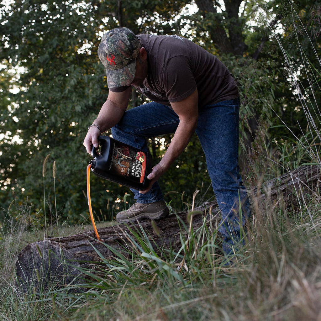 Wildgame Innovation Apple Crushed Attractant in high-quality packaging, ideal for attracting wildlife. Available at Curat Cart.