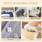 Discover Willrain Sewing Snaps Metal Fasteners, specially curated by Curat Cart for versatile crafting needs across various fabrics.